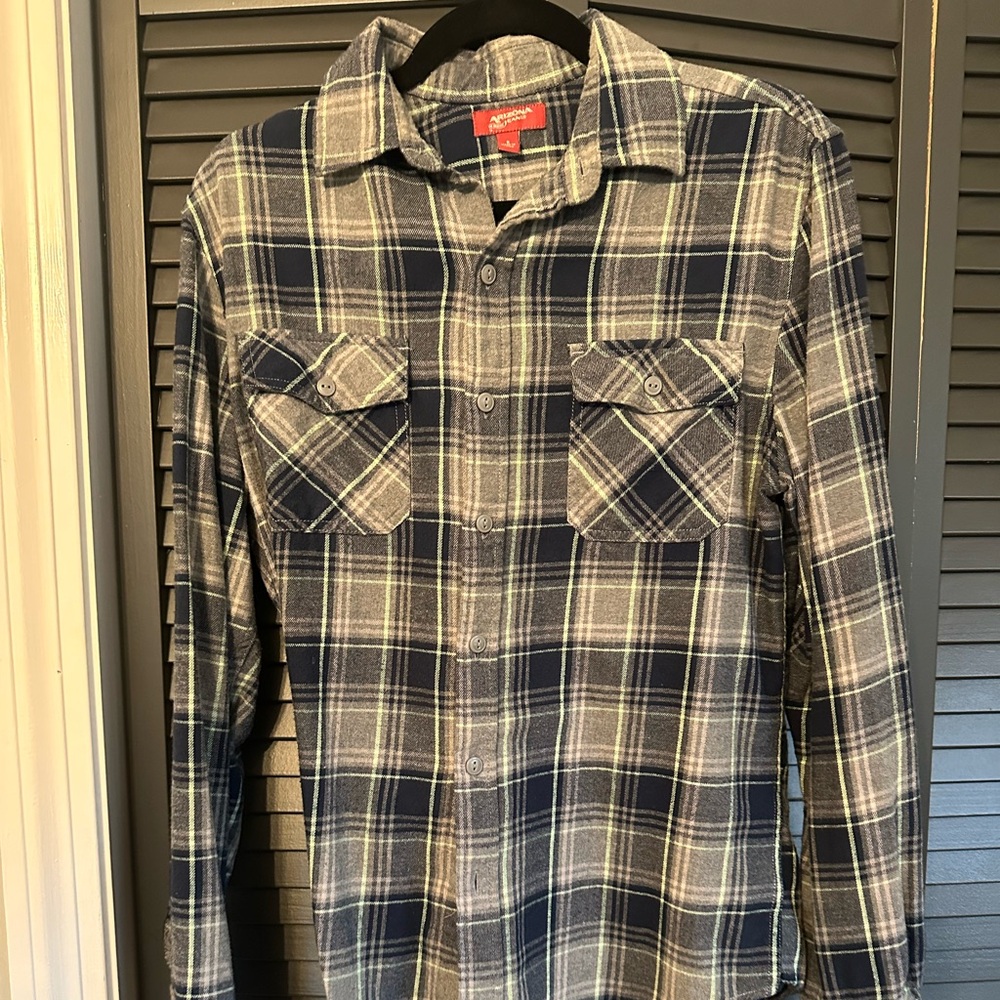 Arizona Jeans men’s flannel shirt